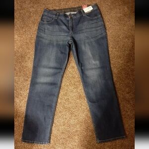Lee Dark Blue Straight Leg Women's Jeans Brand New! Size 18